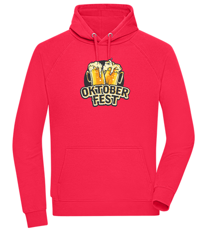 Oktoberfest Beers Design - Comfort unisex hoodie_RED_front