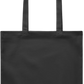 Premium Canvas colored cotton shopping bag_BLACK_front