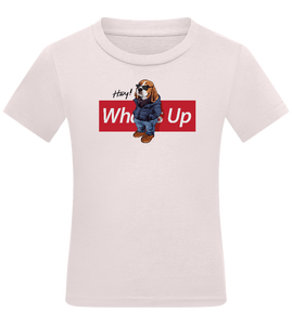 What's Up Dog Design - Comfort kids fitted t-shirt