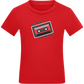 Feel the Beat Design - Comfort kids fitted t-shirt_RED_front