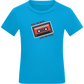 Feel the Beat Design - Comfort kids fitted t-shirt_TURQUOISE_front