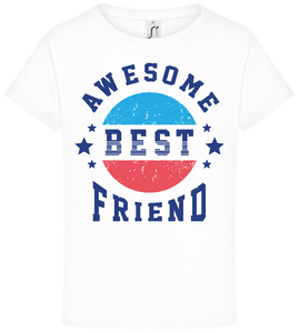 Awesome BFF Design - Comfort girls' t-shirt