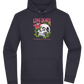 Skull Love Death Design - Premium Essential Unisex Hoodie_FRENCH NAVY_front