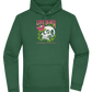 Skull Love Death Design - Premium Essential Unisex Hoodie_GREEN BOTTLE_front