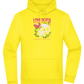 Skull Love Death Design - Premium Essential Unisex Hoodie_YELLOW_front