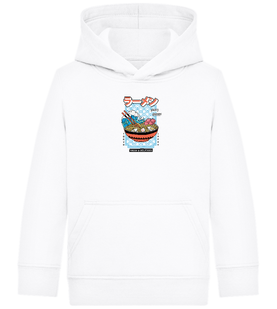 Best Ramen Design - Comfort Kids Hoodie_WHITE_front