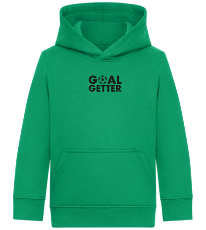 Goal Getter Design - Comfort Kids Hoodie_MEADOW GREEN_front