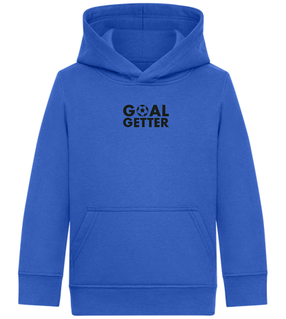 Goal Getter Design - Comfort Kids Hoodie_ROYAL_front
