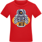Spaceman Camera Design - Comfort kids fitted t-shirt_RED_front