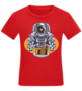 Spaceman Camera Design - Comfort kids fitted t-shirt