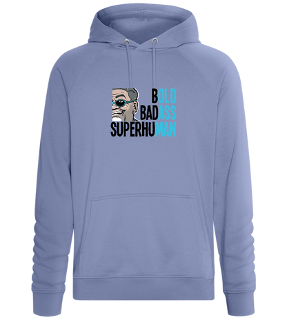 Bold Man Design - Comfort unisex hoodie_BLUE_front