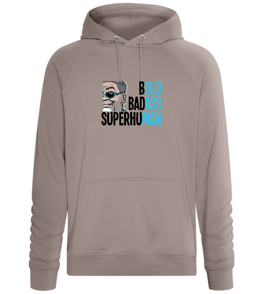 Bold Man Design - Comfort unisex hoodie_CHARCOAL CHIN_front