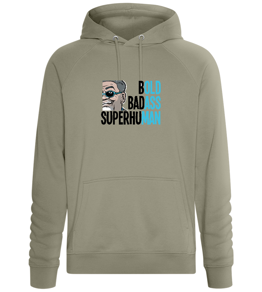 Bold Man Design - Comfort unisex hoodie_KHAKI_front