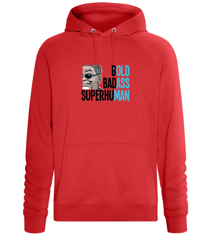 Bold Man Design - Comfort unisex hoodie_RED_front