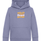 World's Okayest Brother Design - Comfort Kids Hoodie_BLUE_front