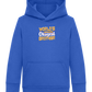 World's Okayest Brother Design - Comfort Kids Hoodie_ROYAL_front