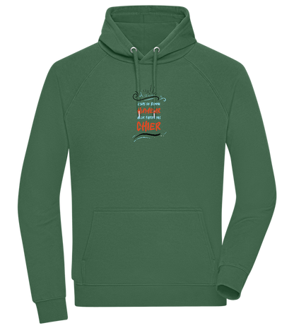 Good Mood Design - Comfort unisex hoodie_GREEN BOTTLE_front