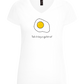 Eggcellent Mom Design - Basic women's v-neck t-shirt_WHITE_front