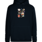 Autumn Vibes Design - Premium unisex hoodie_BLACK_front