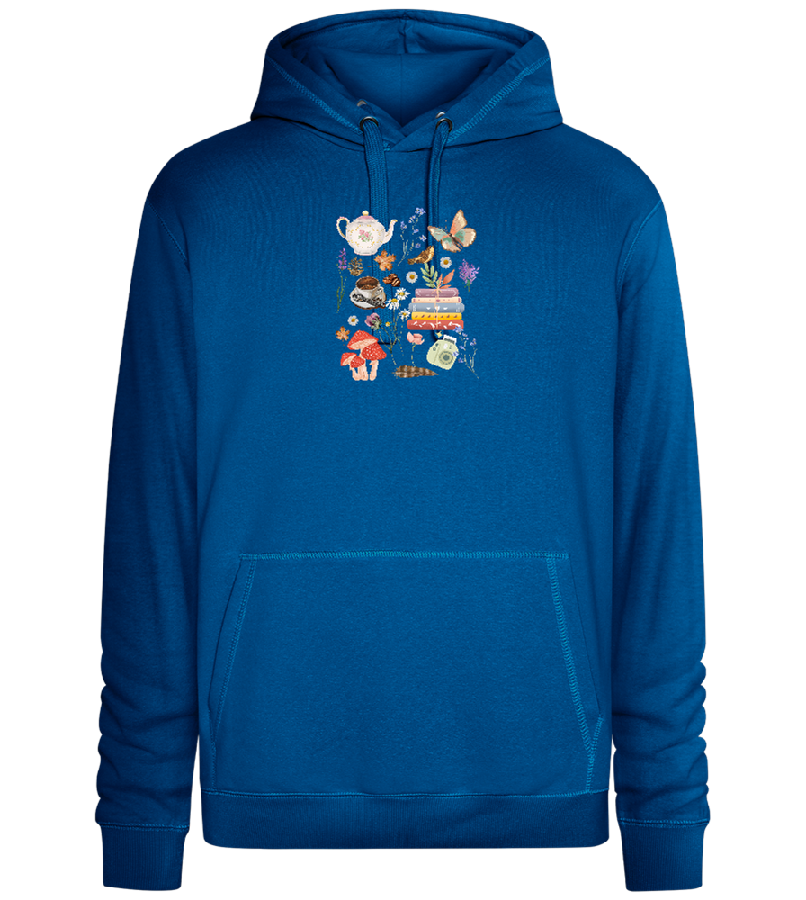 Autumn Vibes Design - Premium unisex hoodie_ROYAL_front