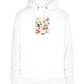 Autumn Vibes Design - Premium unisex hoodie_WHITE_front