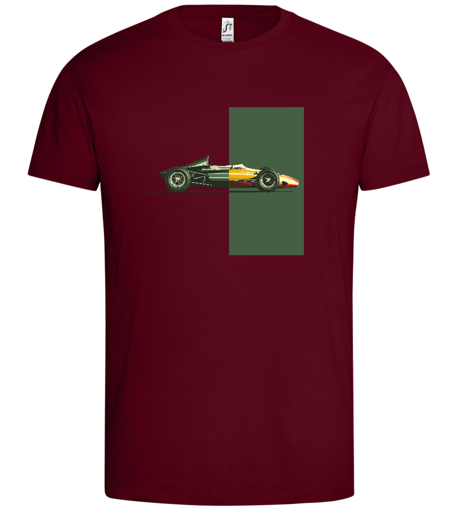 Retro F1 Design - Premium men's t-shirt_CHILE_front