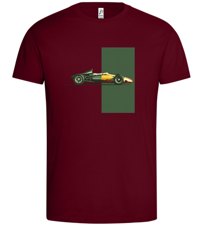 Retro F1 Design - Premium men's t-shirt_CHILE_front