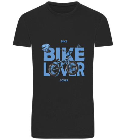 Bike Lover BMX Design - Basic Unisex T-Shirt_DEEP BLACK_front