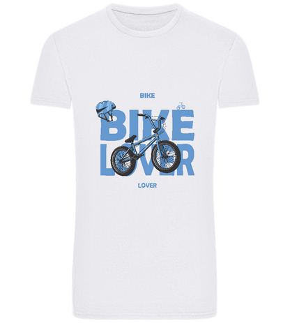 Bike Lover BMX Design - Basic Unisex T-Shirt_WHITE_front