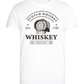 Scotch Whiskey Barrell Design - Premium men's close fitting t-shirt_WHITE_front