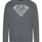 Super Dad 2 Design - Premium men's long sleeve t-shirt_MOUSE GREY_front