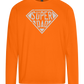 Super Dad 2 Design - Premium men's long sleeve t-shirt_ORANGE_front