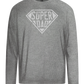 Super Dad 2 Design - Premium men's long sleeve t-shirt_ORION GREY_front