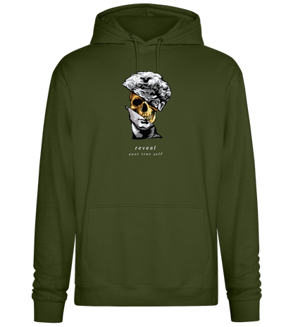 Reveal Your True Self Design - Premium Essential Unisex Hoodie_ARMY_front