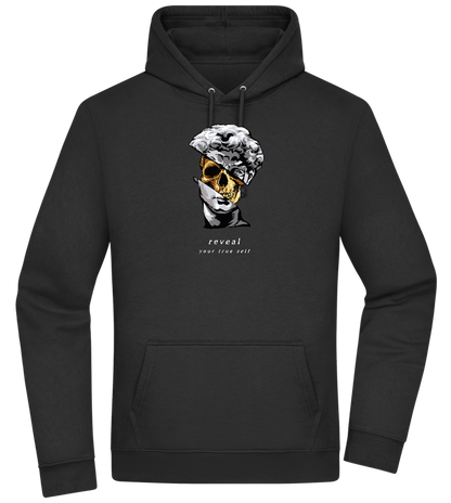 Reveal Your True Self Design - Premium Essential Unisex Hoodie_BLACK_front