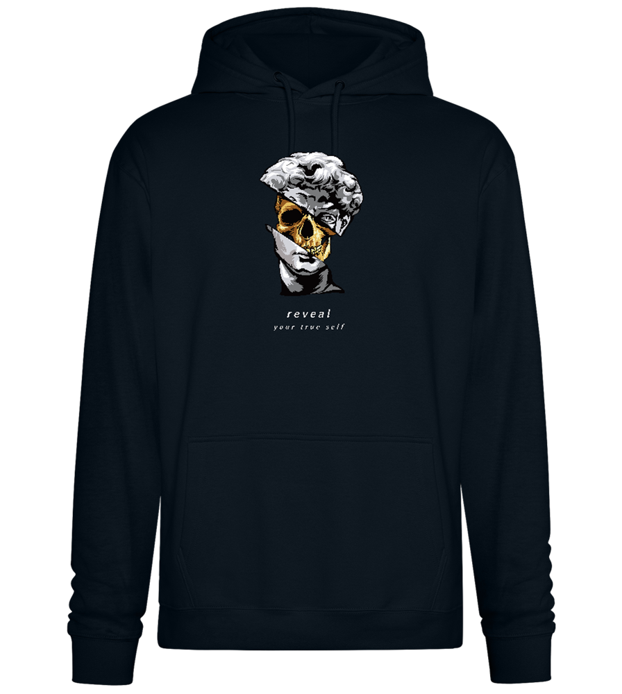 Reveal Your True Self Design - Premium Essential Unisex Hoodie_BLACK_front