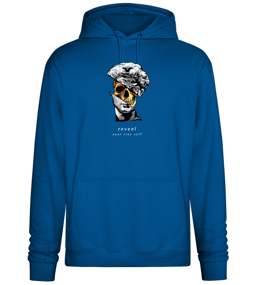 Reveal Your True Self Design - Premium Essential Unisex Hoodie_ROYAL_front