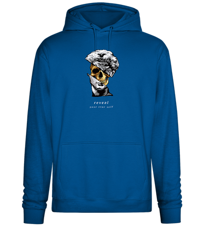 Reveal Your True Self Design - Premium Essential Unisex Hoodie_ROYAL_front