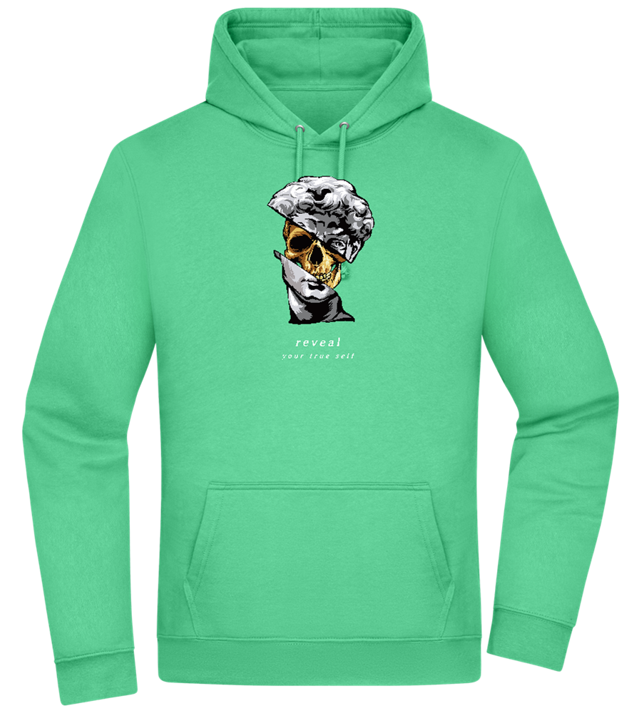 Reveal Your True Self Design - Premium Essential Unisex Hoodie_SPRING GREEN_front