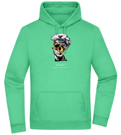 Reveal Your True Self Design - Premium Essential Unisex Hoodie_SPRING GREEN_front