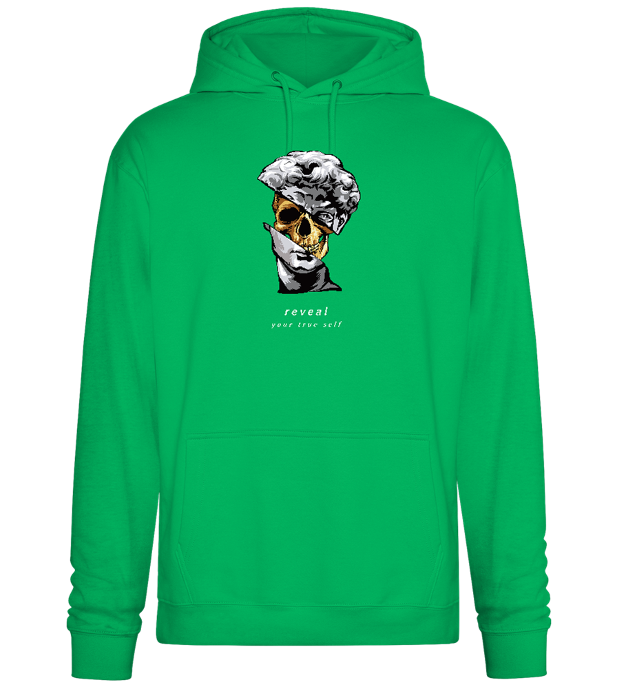 Reveal Your True Self Design - Premium Essential Unisex Hoodie_SPRING GREEN_front