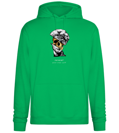 Reveal Your True Self Design - Premium Essential Unisex Hoodie_SPRING GREEN_front