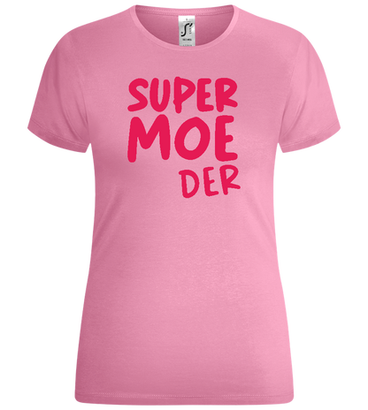 Super Moeder Design - Comfort women's t-shirt_PINK ORCHID_front