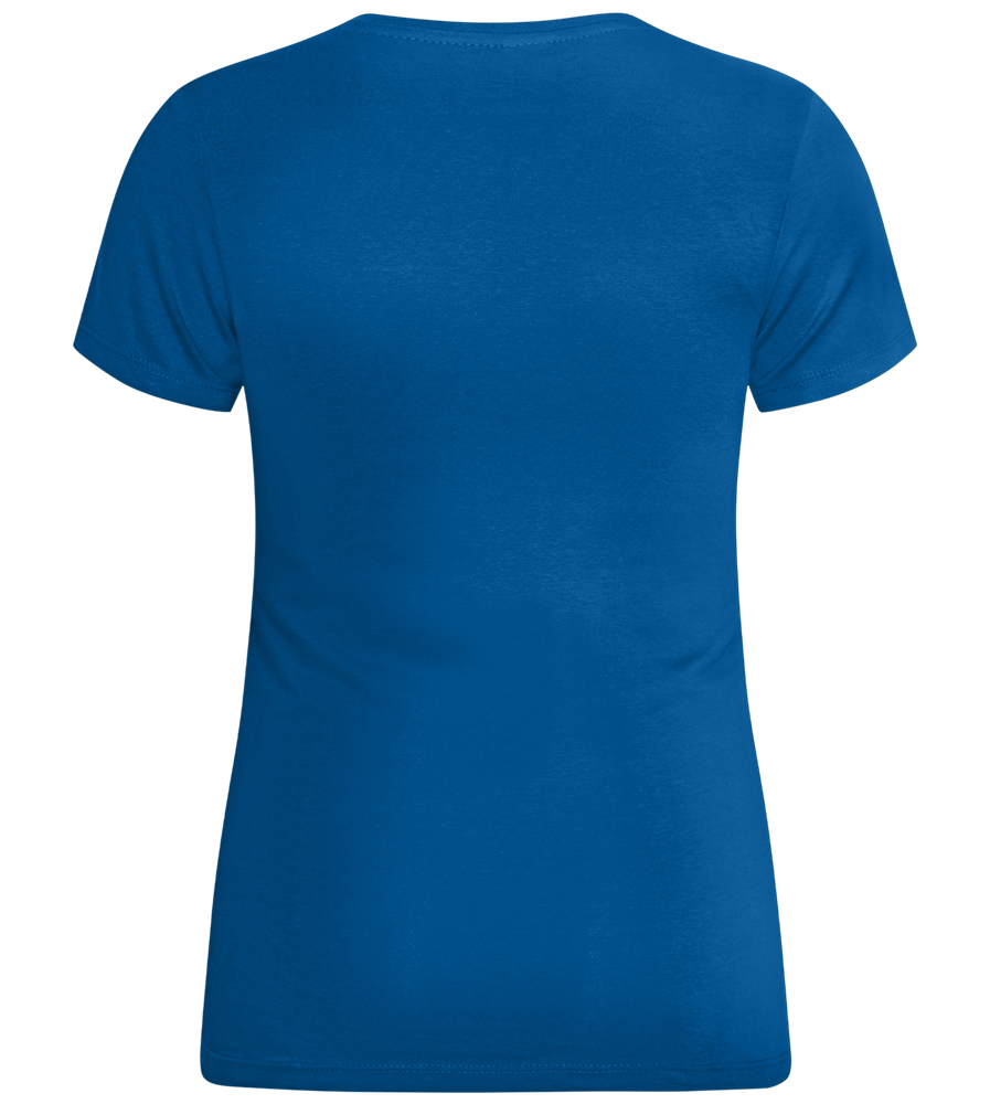 Super Moeder Design - Comfort women's t-shirt_ROYAL_back