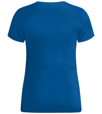 Super Moeder Design - Comfort women's t-shirt_ROYAL_back