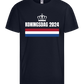 Kingsday Flag Design - Basic kids t-shirt_FRENCH NAVY_front