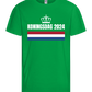 Kingsday Flag Design - Basic kids t-shirt_MEADOW GREEN_front