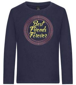 Best Friends Forever Design - Premium kids long sleeve t-shirt