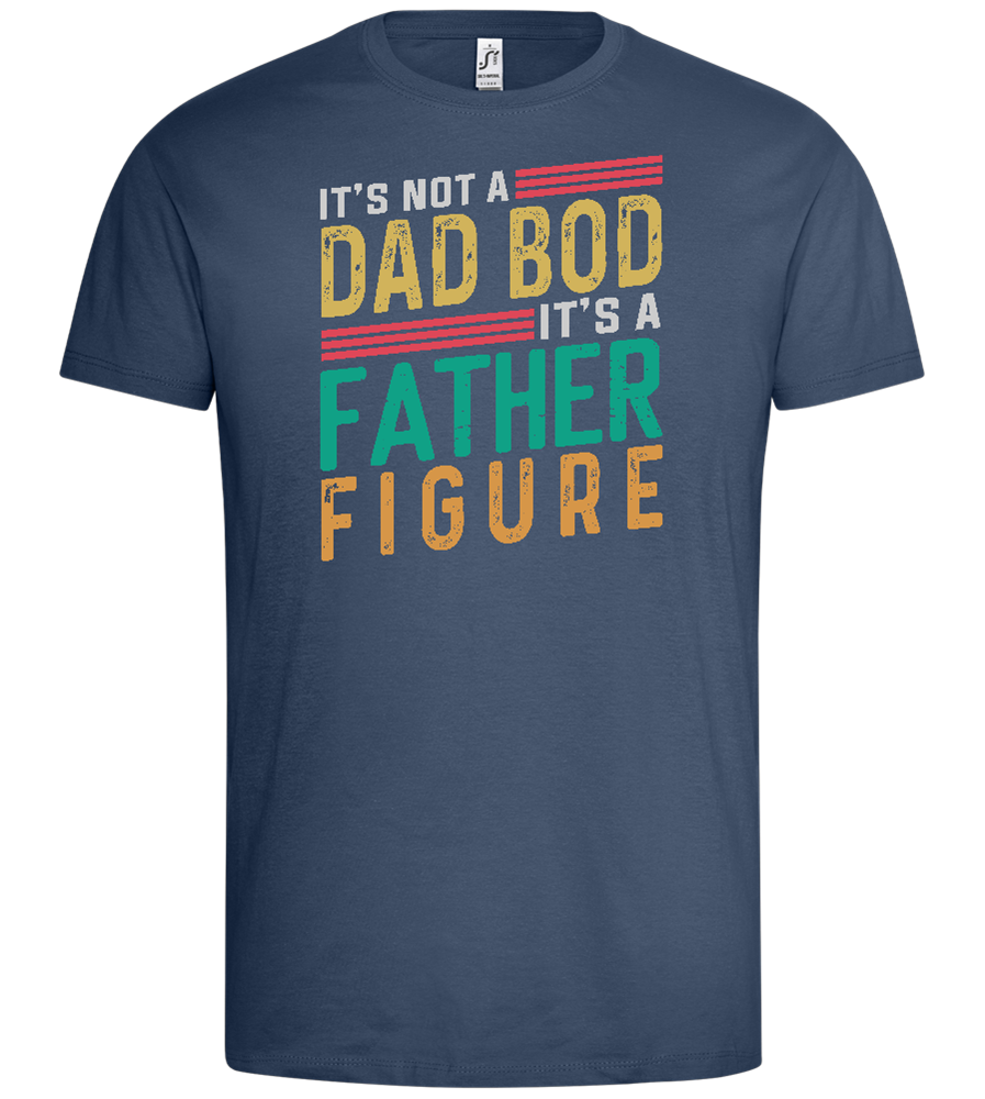 A Father Figure Design - Premium men's t-shirt_DENIM_front