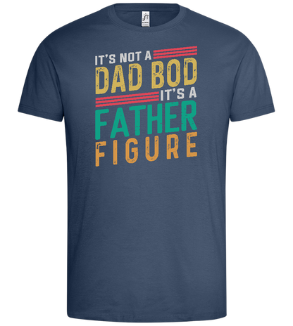 A Father Figure Design - Premium men's t-shirt_DENIM_front